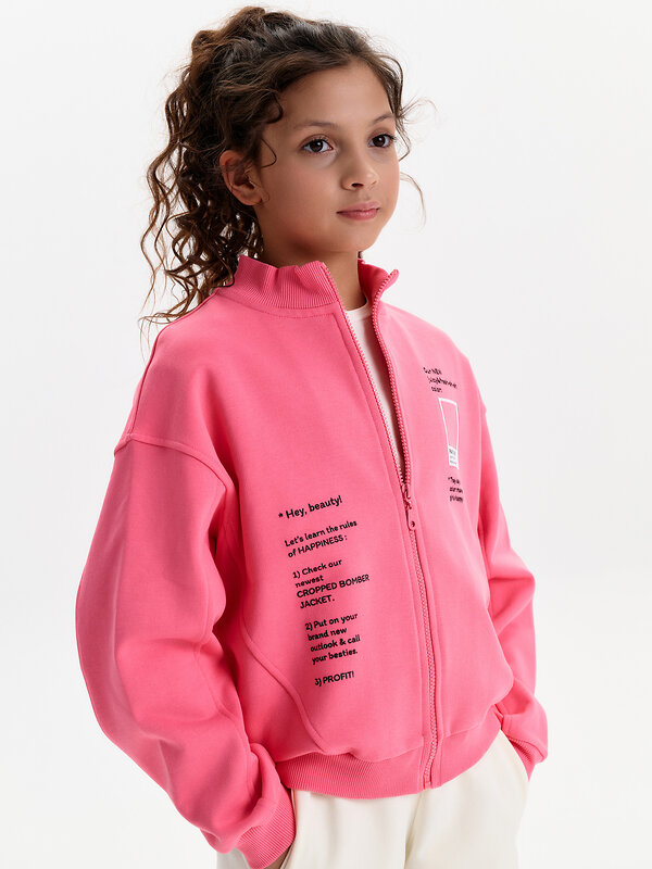 PELICAN Толстовка 583159 GFXS3388U Розовый