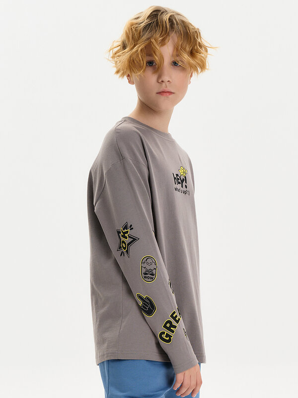 PELICAN Джемпер 583160 BFJ3387U Серый