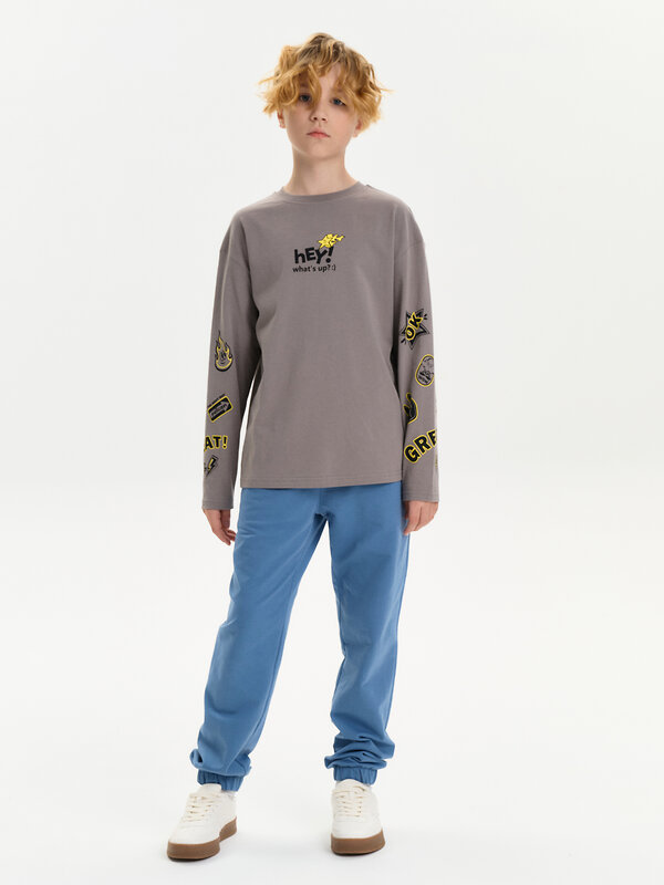 PELICAN Джемпер 583160 BFJ3387U Серый