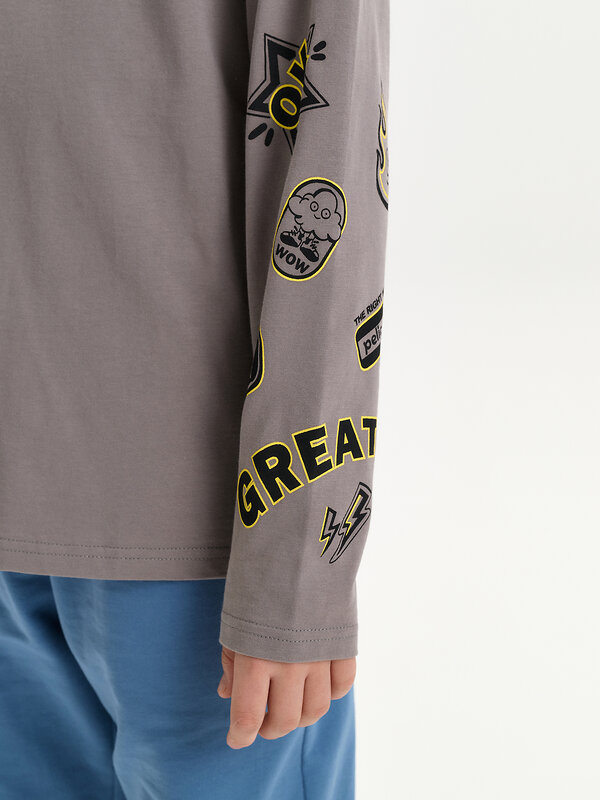 PELICAN Джемпер 583160 BFJ3387U Серый