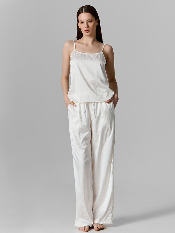 MARK FORMELLE Брюки 583177 532431 цветы на св.молочном