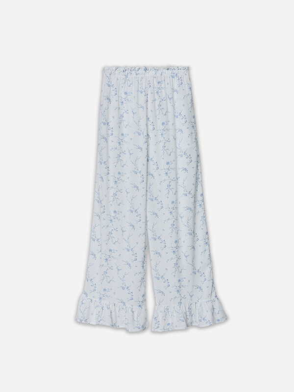 MARK FORMELLE Брюки 583178 532433 цветы на св.молочном