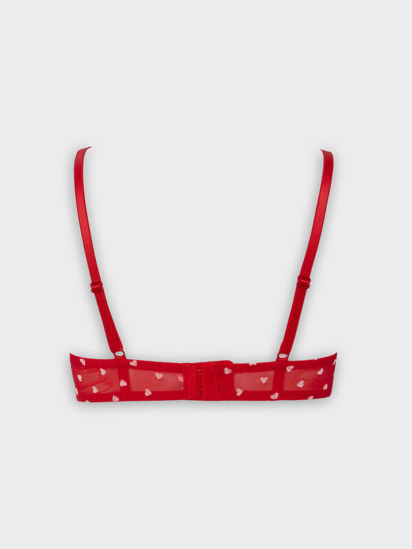 MARK FORMELLE Бюстгальтер 583188 512508 сердечки на красном