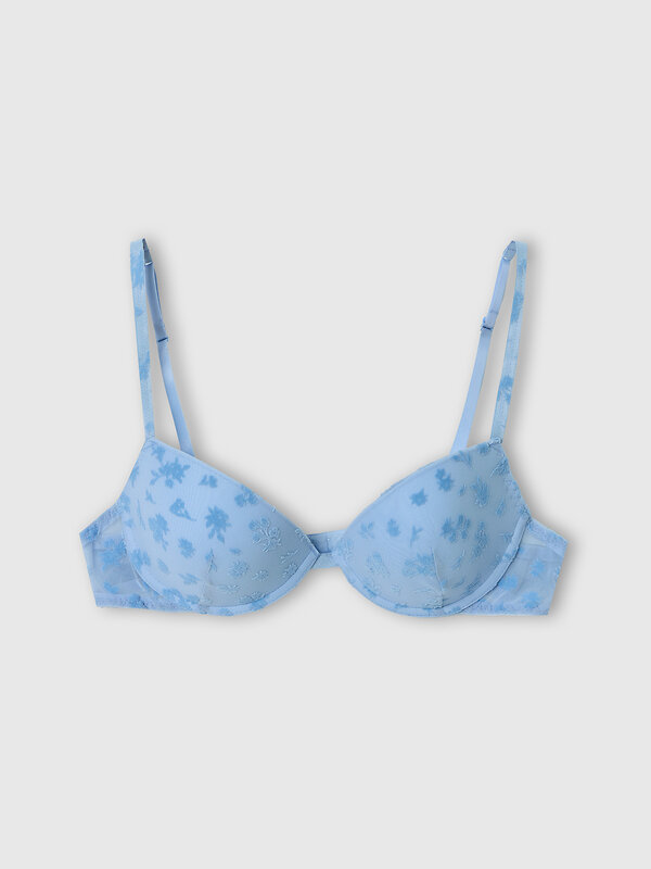 MARK FORMELLE Бюстгальтер 583193 512821 розочки на голубом