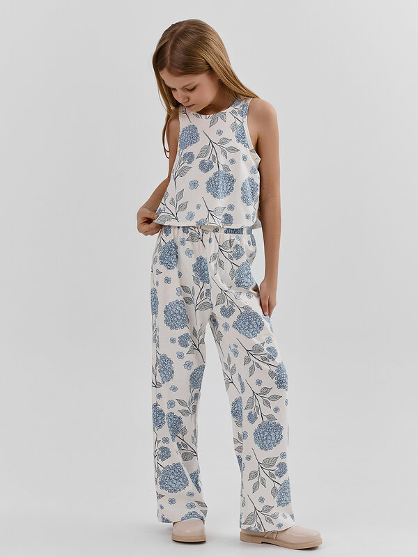 MARK FORMELLE Комплект 583210 397723 голубые цветы на молочном