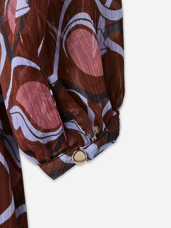 MARK FORMELLE Платье 583235 154027 абстракция на бордо