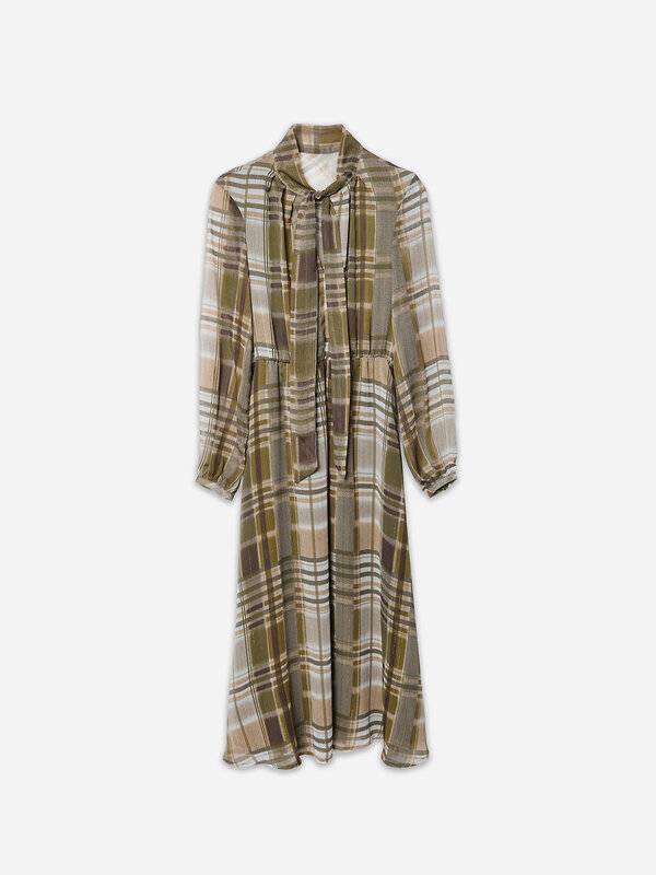 MARK FORMELLE Платье 583236 154027 зеленая клетка