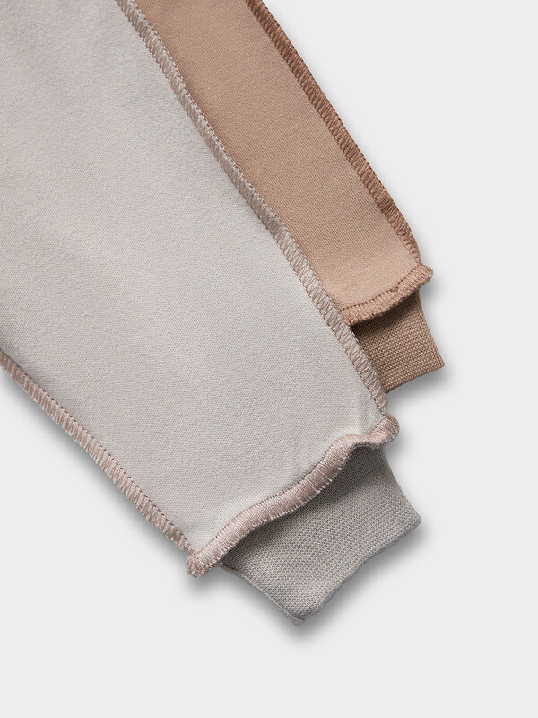 MARK FORMELLE Ползунки 583237 85113-1-2 серо-коричневый +бежевый