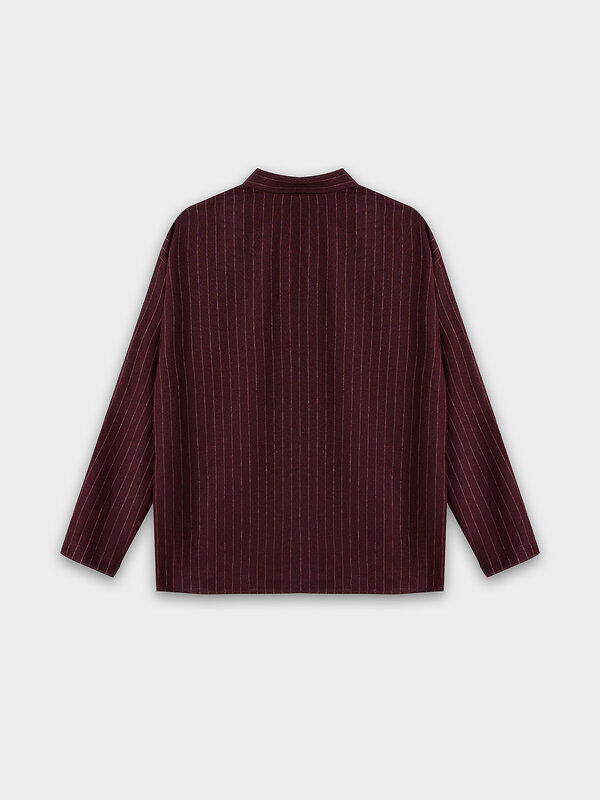 MARK FORMELLE Рубашка 583240 502985-1 полоска на т.шоколаде