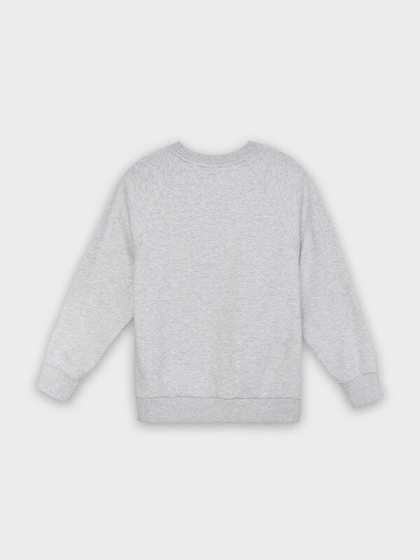 MARK FORMELLE Свитшот 583241 123500 серый меланж+печать