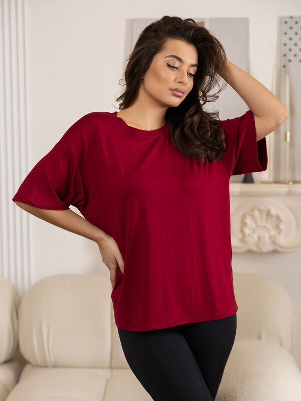 Текс-плюс Футболка 583272 00-00246976 Бордовый