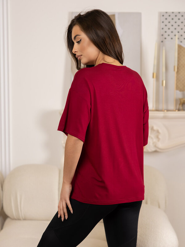 Текс-плюс Футболка 583272 00-00246976 Бордовый