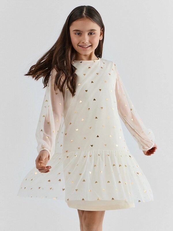 MARK FORMELLE Платье 583301 157791 сердечки на молоке