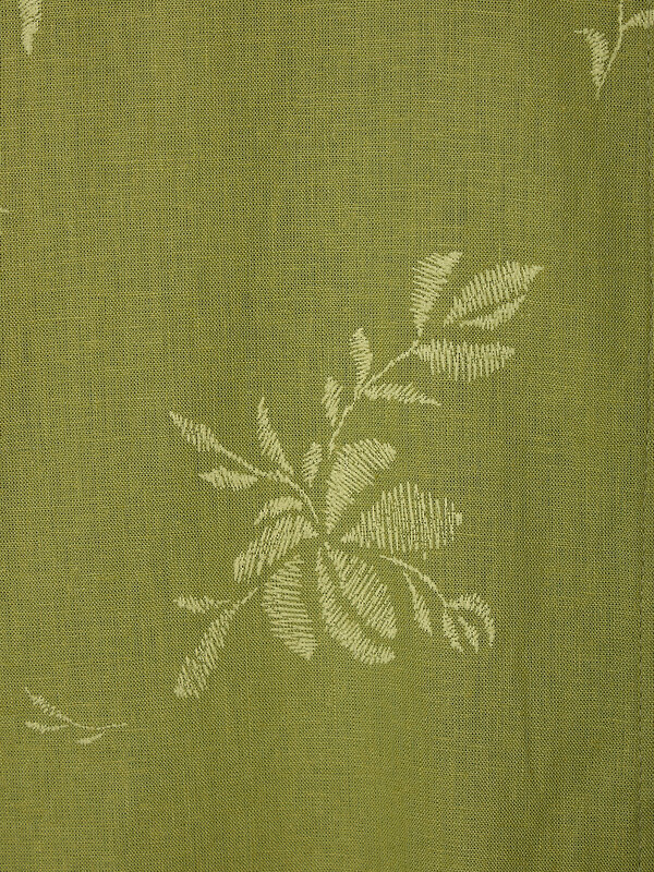 MARK FORMELLE Рубашка 583306 502985-1 цветы на оливковом