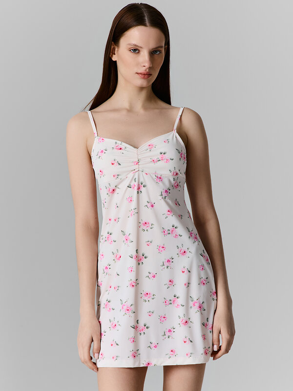 MARK FORMELLE Сорочка 583310 572401 цветы на розовом