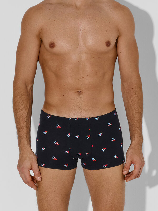 MARK FORMELLE Трусы 583340 411229-2 узор на черном +пыльный.голубой