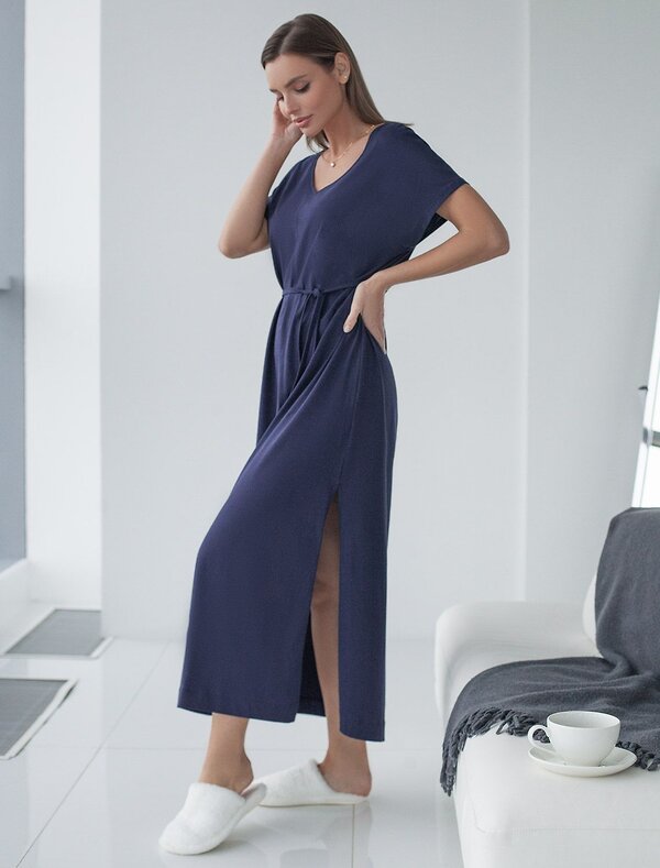 VILATTE Платье 583368 D42.122 т.синий