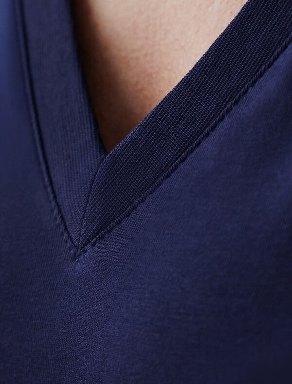 VILATTE Платье 583370 D42.123 т.синий