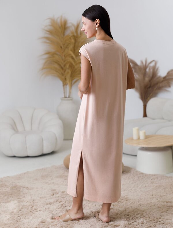 VILATTE Платье 583371 D42.124 пудра