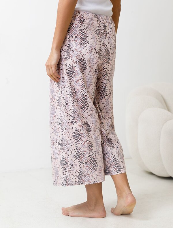 VILATTE Брюки 583394 D44.162 кофейно-пудровый питон