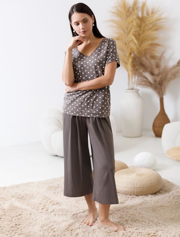 VILATTE Брюки 583395 D44.163 кофе