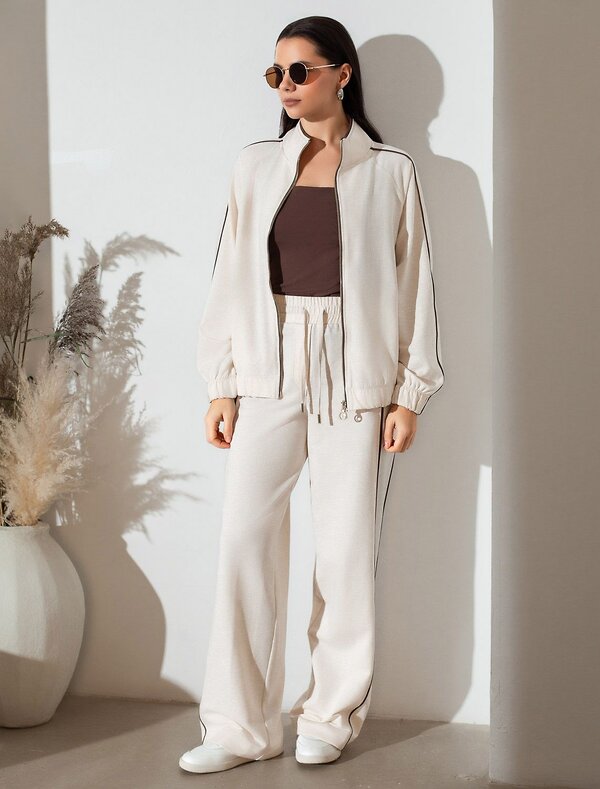 VILATTE Джемпер 583409 D49.138 овсяный меланж