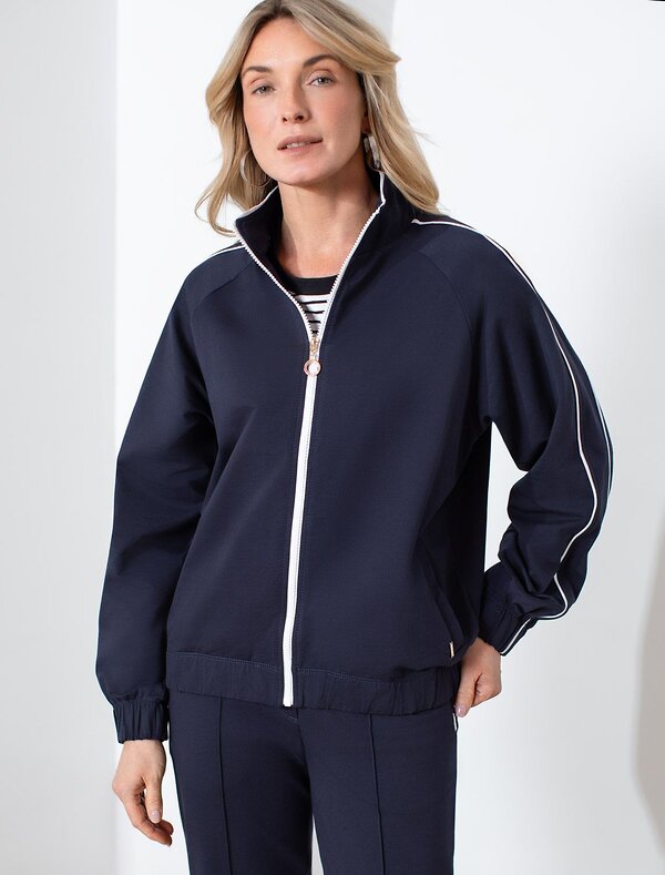 VILATTE Джемпер 583410 D49.138 т.синий