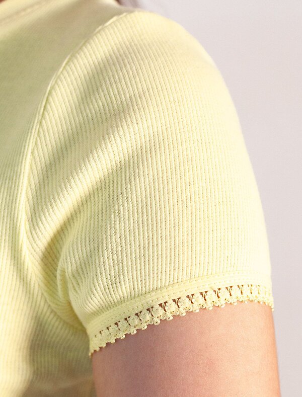 VILATTE Футболка 583433 D49.152 лимонный