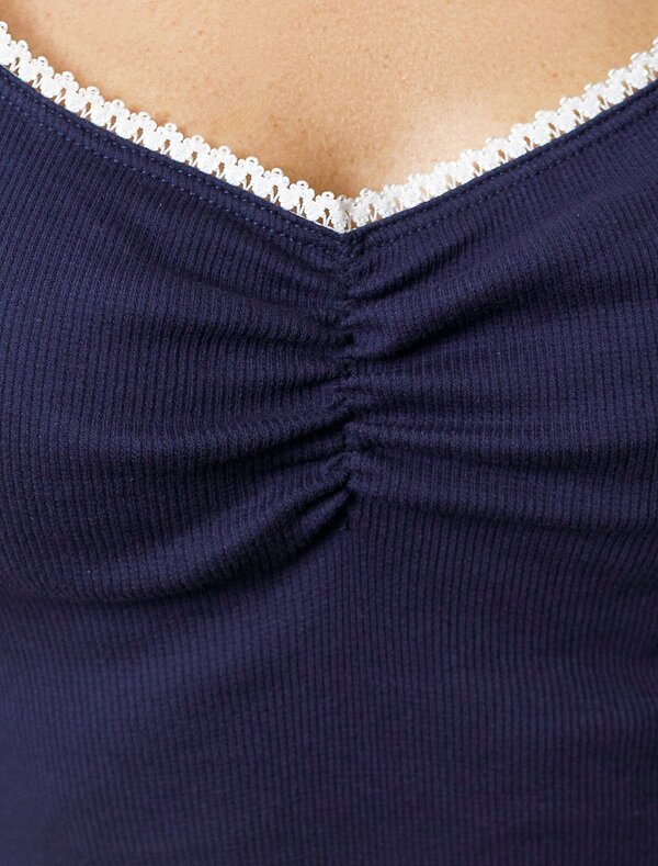 VILATTE Футболка 583440 D49.154 т.синий