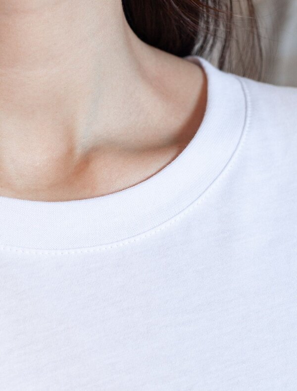 VILATTE Футболка 583451 D49.158 белый_коты