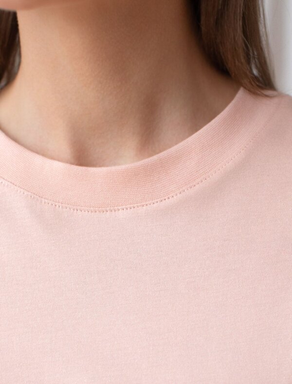 VILATTE Футболка 583456 D49.158 пудра_колибри