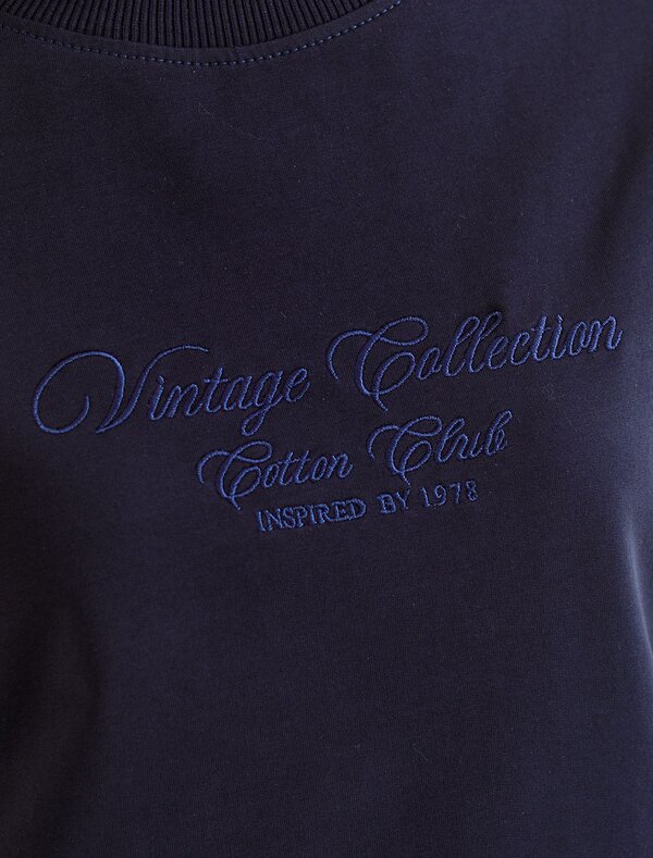 VILATTE Футболка 583471 D49.169 т.синий_vintage