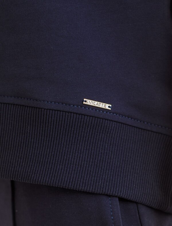 VILATTE Футболка 583471 D49.169 т.синий_vintage