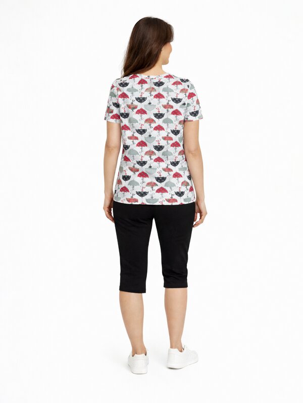 Binita Футболка 583503 1265-2 бело-красная