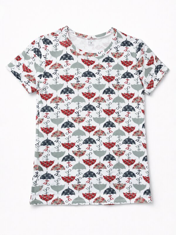 Binita Футболка 583503 1265-2 бело-красная