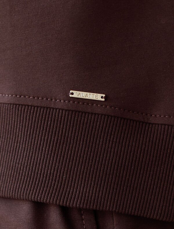 VILATTE Футболка 583508 D49.169 коричневый_vintage