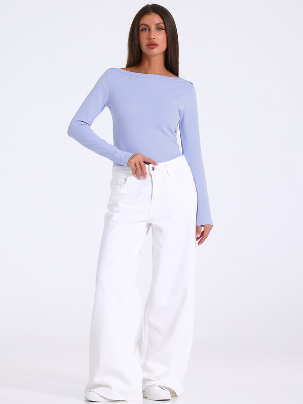 Апрель Лонгслив 583522 1ЖДЛД4886200 сиреневый