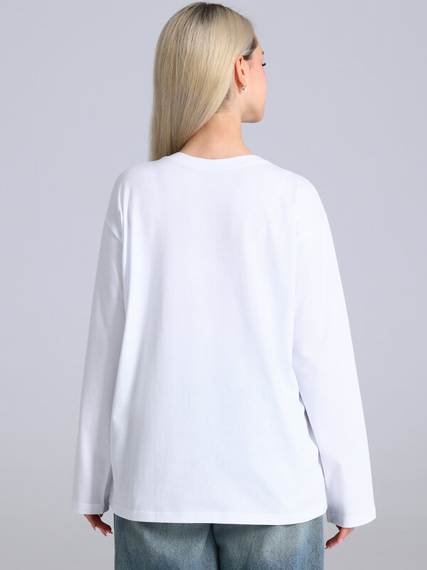 Апрель Лонгслив 583523 1ЖДЛД5036001 белый