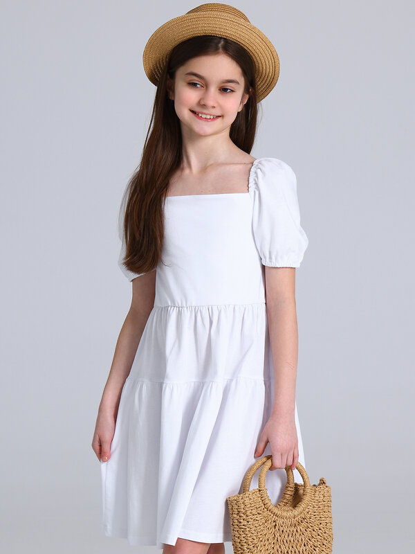 Апрель Платье 583526 1ДПК5088001 белый