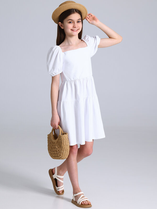Апрель Платье 583526 1ДПК5088001 белый