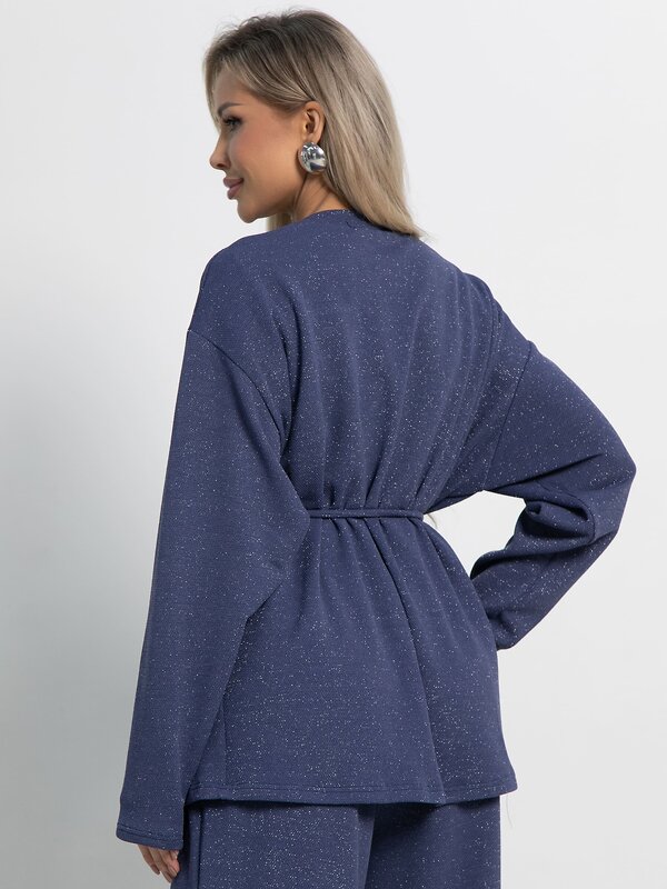 LT Collection Кардиган 583547 Б15051-39М синий