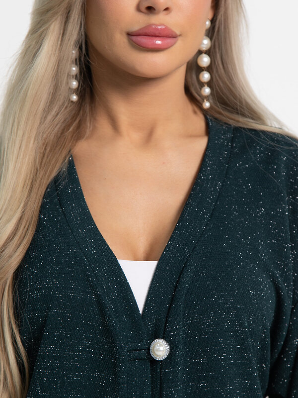 LT Collection Кардиган 583548 Б15052-39М темно-зеленый