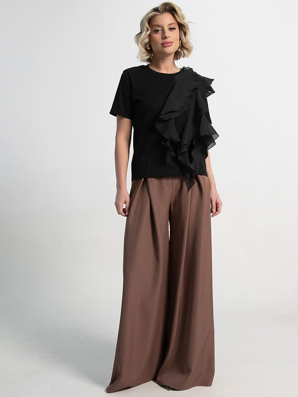 LT Collection Блуза 583550 Б15078-5М черный