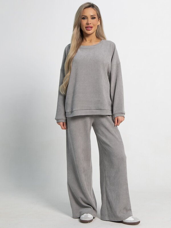 LT Collection Костюм 583556 К15148-5М серый