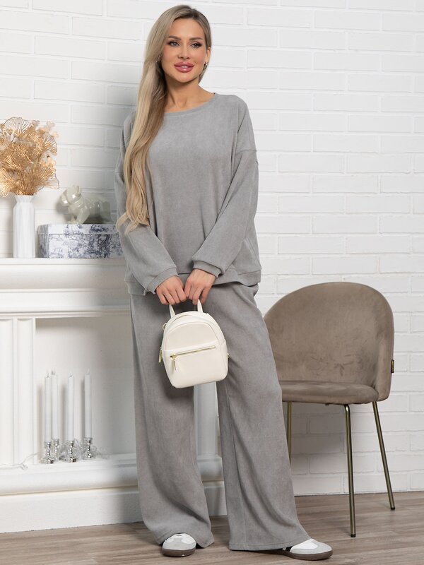 LT Collection Костюм 583556 К15148-5М серый