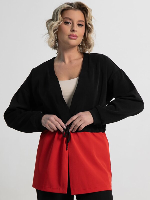 LT Collection Жакет 583560 Б15164-13М красный/черный