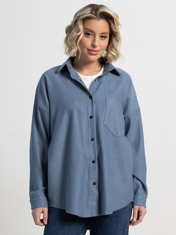 LT Collection Рубашка 583561 Б15168-4М деним