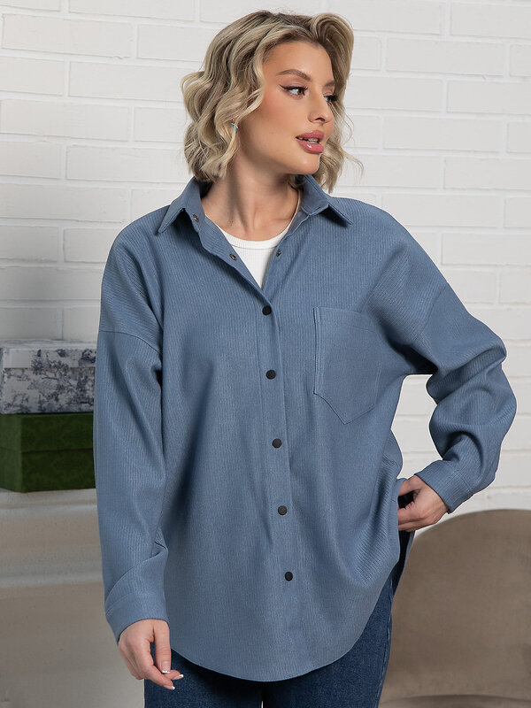 LT Collection Рубашка 583561 Б15168-4М деним