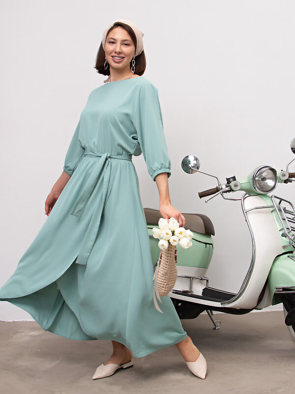 LT Collection Платье 583567 П15200-1М мятный