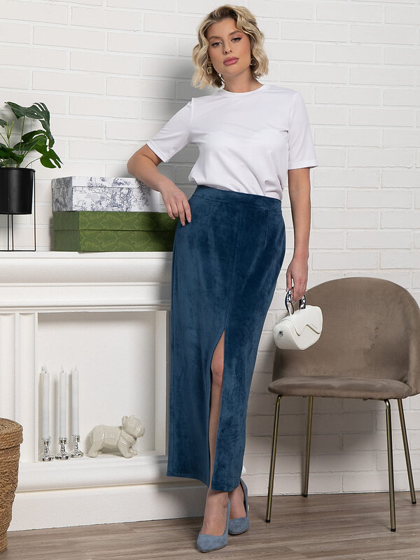 LT Collection Юбка 583569 Ю15195-18М синий